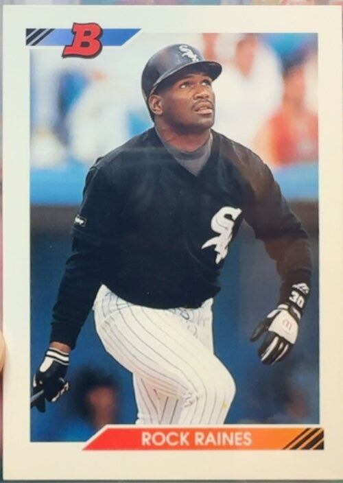 Rock Raines  baseball card collectible - Main Image 3
