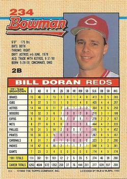 Bill Doran  baseball card collectible - Main Image 2