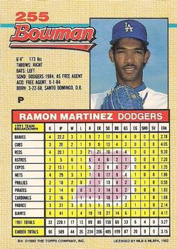 Ramon Martinez  baseball card collectible - Main Image 2