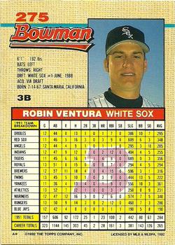 Robin Ventura  baseball card collectible - Main Image 2