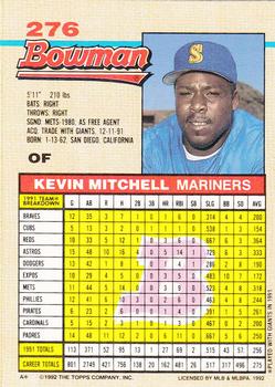 Kevin Mitchell  baseball card collectible - Main Image 2