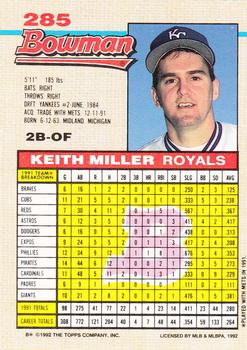 Keith Miller  baseball card collectible - Main Image 2