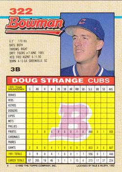 Doug Strange  baseball card collectible - Main Image 2