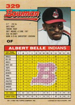 Albert Belle  baseball card collectible - Main Image 2