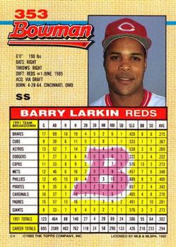 Barry Larkin  baseball card collectible - Main Image 2