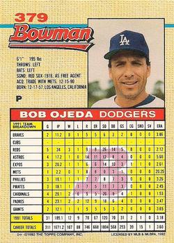 Bob Ojeda  baseball card collectible - Main Image 2