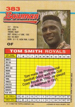 Tom Smith  baseball card collectible - Main Image 2
