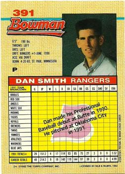 Dan Smith  baseball card collectible - Main Image 2