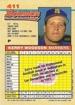 Kerry Woodson  baseball card collectible - Main Image 2