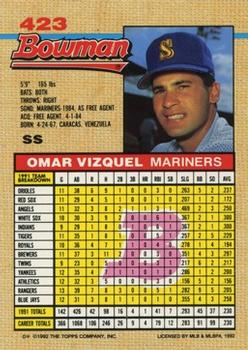 Omar Vizquel  baseball card collectible - Main Image 2