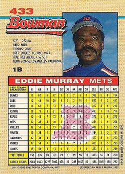 Eddie Murray  baseball card collectible - Main Image 2