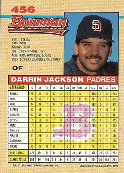 Darrin Jackson  baseball card collectible - Main Image 2