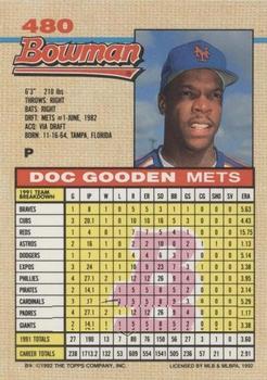 Doc Gooden  baseball card collectible - Main Image 2