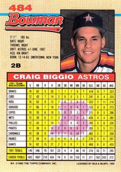 Craig Biggio  baseball card collectible - Main Image 2