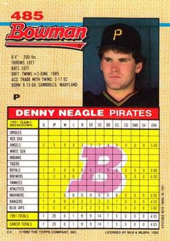 Denny Neagle  baseball card collectible - Main Image 2