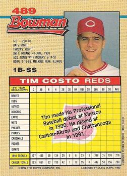 Tim Costo  baseball card collectible - Main Image 2