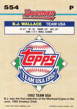 B.J. Wallace  baseball card collectible - Main Image 2