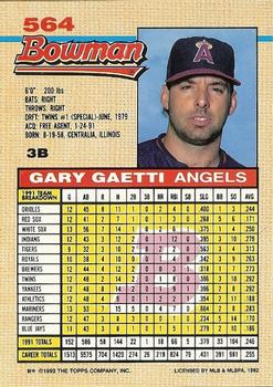 Gary Gaetti  baseball card collectible - Main Image 2