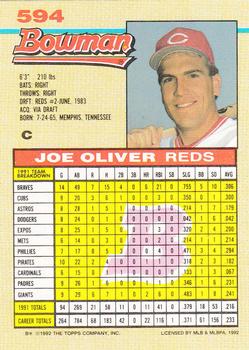Joe Oliver  baseball card collectible - Main Image 2
