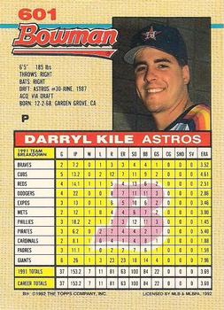 Darryl Kile  baseball card collectible - Main Image 2
