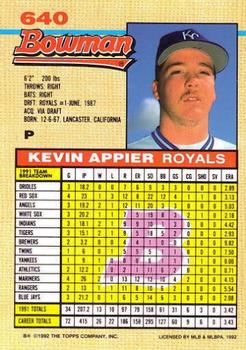 Kevin Appier  baseball card collectible - Main Image 2