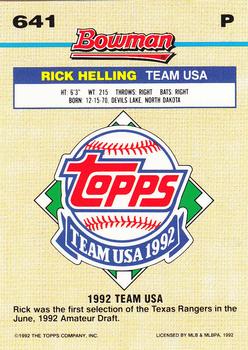 Rick Helling  baseball card collectible - Main Image 2