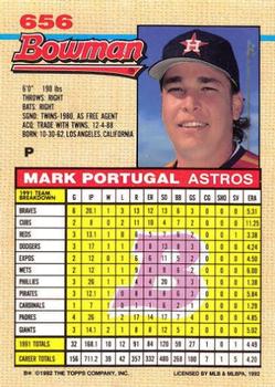 Mark Portugal  baseball card collectible - Main Image 2