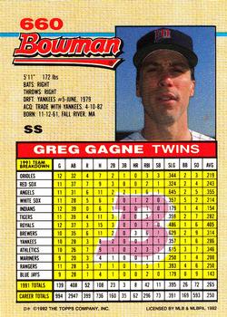 Greg Gagne  baseball card collectible - Main Image 2