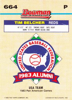 Tim Belcher  baseball card collectible - Main Image 2
