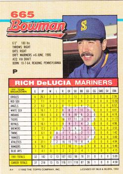 Rich DeLucia  baseball card collectible - Main Image 2