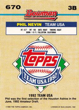 Phil Nevin  baseball card collectible - Main Image 2