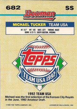 Michael Tucker  baseball card collectible - Main Image 2