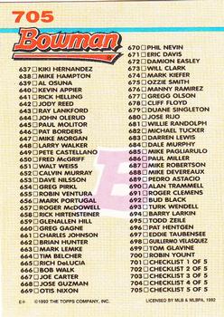 Checklist: 565-705  baseball card collectible - Main Image 2