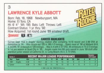 Kyle Abbott  baseball card collectible - Main Image 2