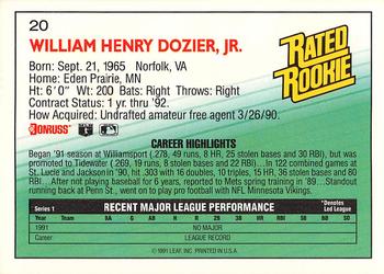 D.J. Dozier  baseball card collectible - Main Image 2