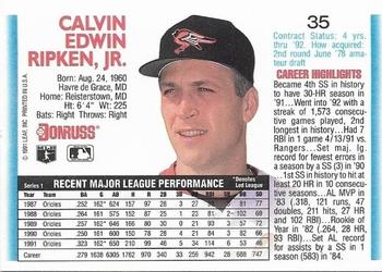 Cal Ripken  baseball card collectible - Main Image 2