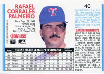 Rafael Palmeiro  baseball card collectible - Main Image 2