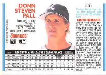 Donn Pall  baseball card collectible - Main Image 2