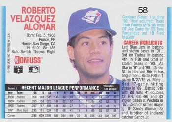 Roberto Alomar  baseball card collectible - Main Image 2