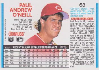 Paul O’Neill  baseball card collectible - Main Image 2