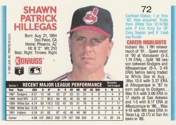 Shawn Hillegas  baseball card collectible - Main Image 2