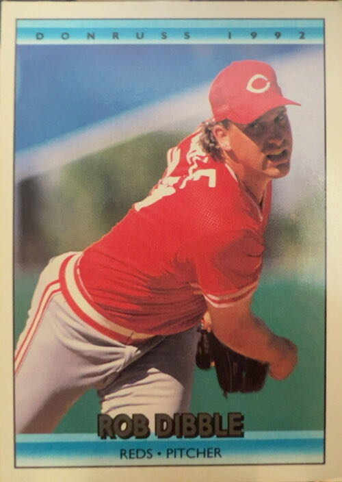 Rob Dibble  baseball card collectible - Main Image 3