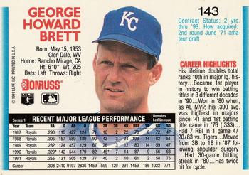 George Brett  baseball card collectible - Main Image 2