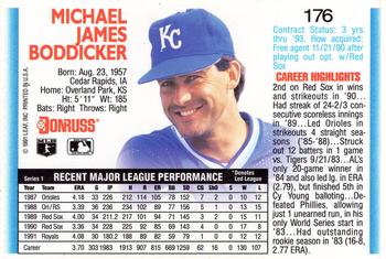 Mike Boddicker  baseball card collectible - Main Image 2