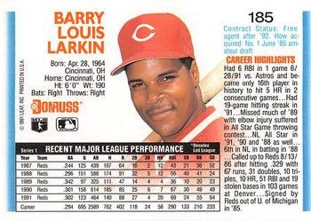 Barry Larkin  baseball card collectible - Main Image 2