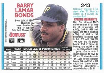 Barry Bonds  baseball card collectible - Main Image 2