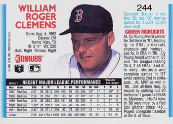 Roger Clemens  baseball card collectible - Main Image 2