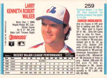 Larry Walker  baseball card collectible - Main Image 2