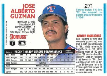 Jose Guzman  baseball card collectible - Main Image 2