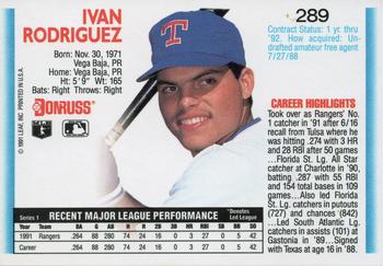 Ivan Rodriguez  baseball card collectible - Main Image 2